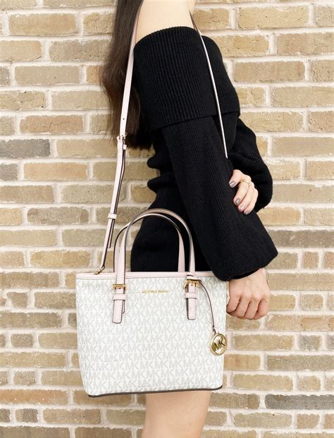 jet set travel michael kors small|mk jet set tote bag.